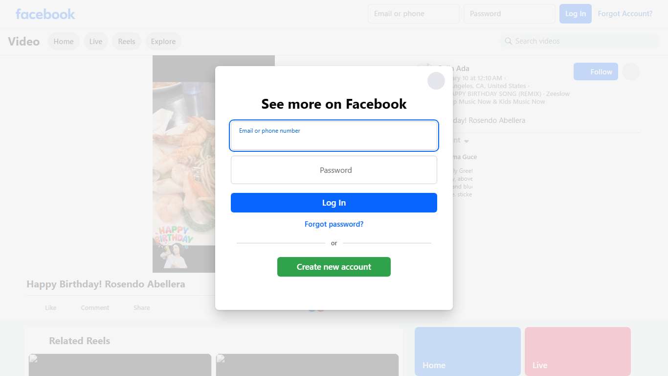 Happy Birthday! Rosendo Abellera Bella Ada Facebook