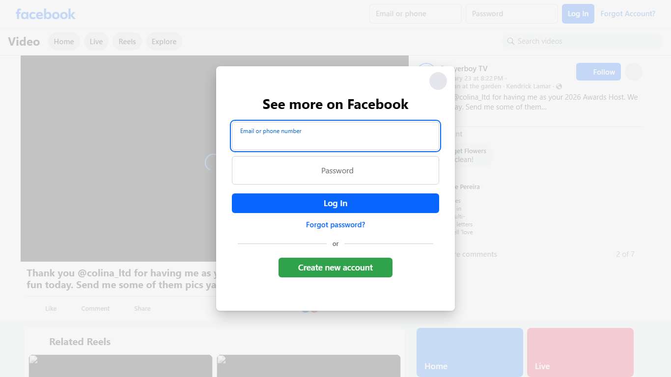 Thank you @colina_ltd for having me as your 2026 Awards Host. We had fun today. Send me some of them pics yall been taking with me all day. Tag the page that owns this 360 Photo Booth pls. Sawyerboy TV Facebook